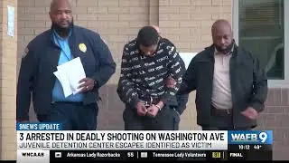 3 arrested in connection to deadly shooting of juvenile detention center escapee
