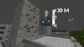 НА МЕНЯ НАПАЛ КОЛОСАЛЬНЫЙ ОБАМА , В МАЙНКРАФТЕ #тащи