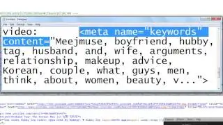 How to find the tags of any Youtube Video