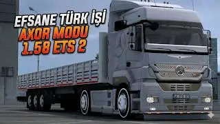 Efsane Türk İşi Mercedes Axor 1840 ! EFSANE 1.58 MOD ! Euro Truck Simulator 2