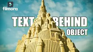 Text Behind Object | Filmora 9 | Filmora X | How to place text behind an object in filmora ( 2020 )
