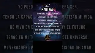 🧿💫Los 7 MANTRAS SAGRADOS 