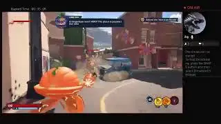 Soldier and epic playing plants vs zombies