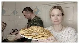 Масленица 🥞🍯  Закупились для блинов  ✅️ Вкусный ужин 🥯 Интересный сериал 🥰👍 День с нами 🎉