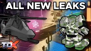 TDX All New Leaks #64 (Eradicator Mk2+, 12 New Maps, Dreadnought) - Tower Defense X Roblox
