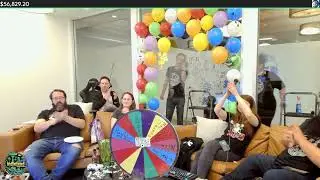 Jirard, The Completionist adding subs, bits, etc. at the total raised at the end of Indieland 2023.