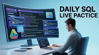 🔴 Live Study With Me | SQL Questions Practice Live | Data Analyst | With Google Drive Link