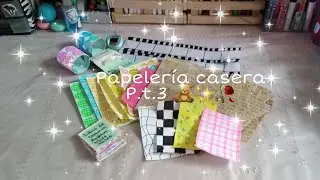 Papelería Casera p.t.3 🧸✨ sin imprimir 🎨🖇️🤠/ Imitando papelería famosa 🥀🎞️💫 Xim Study Notes 📰✨