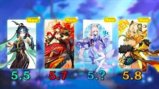 NEW! BANNER LINEUP FROM 5.4 TO 5.7, LEAKS AND SPECULATION+ Vareesa official weapon LEAKED!- genshin