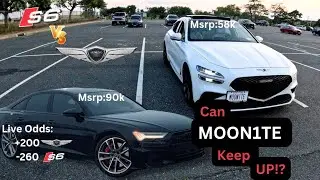 '23 G70 3.3T VS '21 S6... Does Moon1te stand a chance? Underdog story?