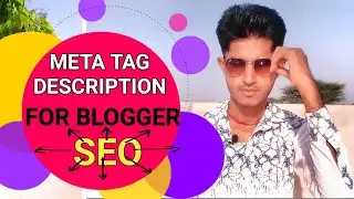 How to add meta tag description in blogger