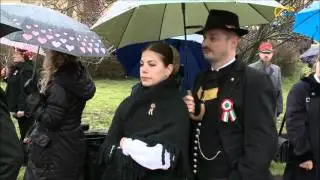 Március 15-i megemlékezések a Damjanich szobornál