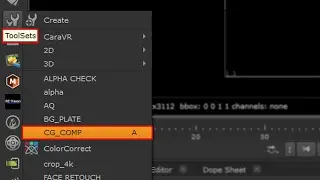 Create shortcut for Toolsets in Nuke | 