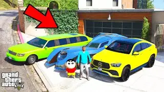 Franklin And Shinchan Stealing Super Car With Lester in GTA V