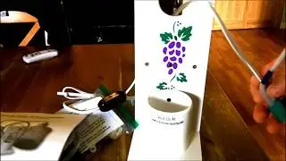 All In One Wine Pump  Unboxing and Bottling Review