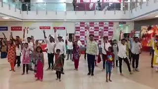 Shivgarjana Mahanatya - Flashmob @Reliance Mega Mall, Kolhapur