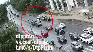 ДТП с велосипедистом на улице Антикайнена