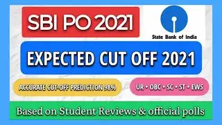 SBI PO 2021 Prelims Expected Cut off || All Shifts Analysis || All Category wise cut off 