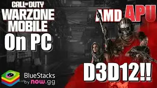 COD Warzone Mobile On PC | Ryzen 5 4650G + Vega 7 | Gameplay - Benchmark
