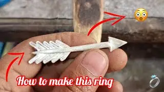 silver Twisted ring handmade Making | silver ring making