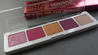 SWATCHES de la CRANBERRY PALETTE | NATASHA DENONA
