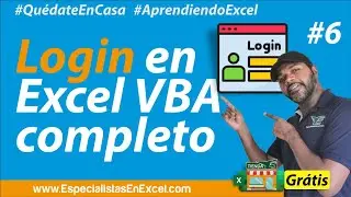 #6 - Login en Excel VBA - Excel Userform Login, formularios en Excel