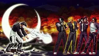 [KOF MUGEN] Orochi Iori QS Vs Orochi Kusnaagi WF Team