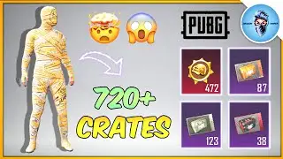 😱720+ Crate Opening in Pubg Korea | New 472 Donkatsu Medal Crate Opening
