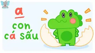A Con Cá Sấu | Học Bảng Chữ Cái ABC qua bài hát | ABC Song | Bé Học Tiếng Việt | Voi TV