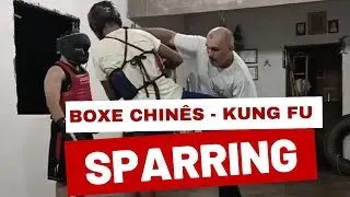 SPARRING Boxe Chinês Kung Fu - #wushusanda