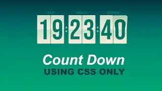 Countdown Using CSS Only