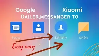 Google dialer to MIUI dialer | Remove Google dialer and message Apps | Any  Xiaomi , Poco mobiles