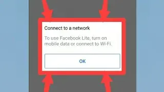 Fix Connect to a network To use Facebook Lite, turn on mobile data or connect to Wi-Fi.