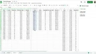 Named Ranges in Google Sheets will save you time!