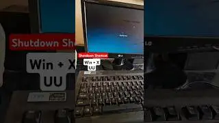 Computer Or Laptop Shutdown Shortcut Key | Shortcut Key Of Shutdown Computer | #shorts