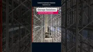 Automated Storage & Retrieval System - KEB #Highbay | #shorts #storagesolutions #storagesolutions
