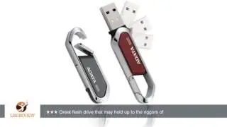 ADATA S805 Sport 8 GB USB 2.0 Flash Drive AS805-8G-CRD (Red) | Review/Test