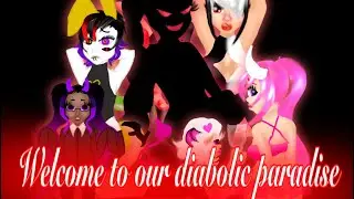 Welcome to our diabolic paradise -Mia Regina || Art showcase music video