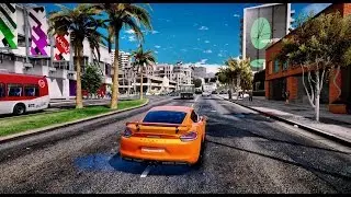 ► GTA 5 REDUX ✪ - Ultra Realistic Graphic ENB MOD - REAL CARS Gameplay! - 1080p 60 FPS - PC GTA V