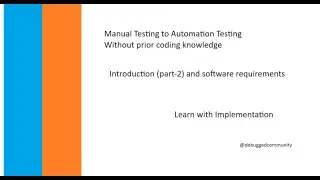 Introduction and software requirements - Selenium automation without coding knowledge
