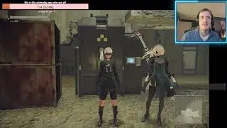 NieR #9 - More eccentric robots vs. comely androides