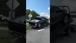 This wasn't fun #trucks #squattedtrucks #carolinatrucks #chevy #ford