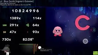 blue zenith [ktgster's extreme] +nfdt 82.08% 93miss (10.76★)