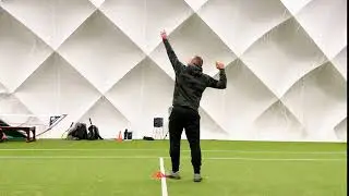 Serve Technique - Throw Ball from 'Trophy Position'