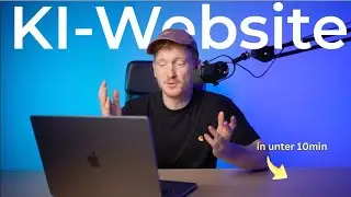 KI-Website erstellen in unter 10min 🧑‍💻