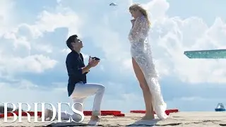 Victoria's Secret Model Devon Windsor's Perfect Proposal | BRIDES
