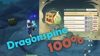 Finding Moonchase Charm & Mystmoon Chest Moonlight Seeker in Dragonspine 100%, Path of Austere Frost