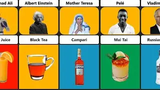"What Do Celebrities Drink? Find Out Their Favorite Beverages!" #famouspeople #fachodata