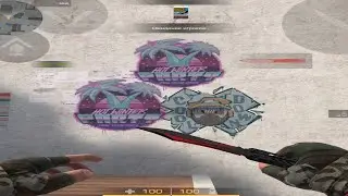 Геймплей игры с ножом Butterfly🦋 и перчатками"Camo"