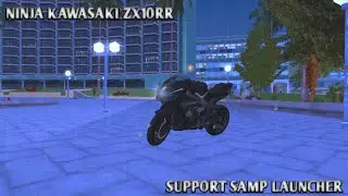 MOD MOTOR NINJA KAWASAKI ZX10RR GTA SA ANDROID|SAMP LAUNCHER